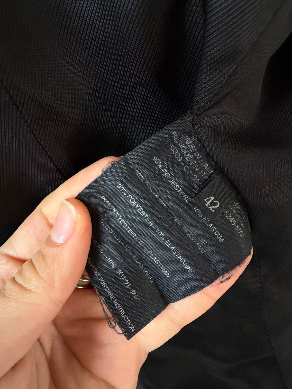 PRADA Tailleur nero