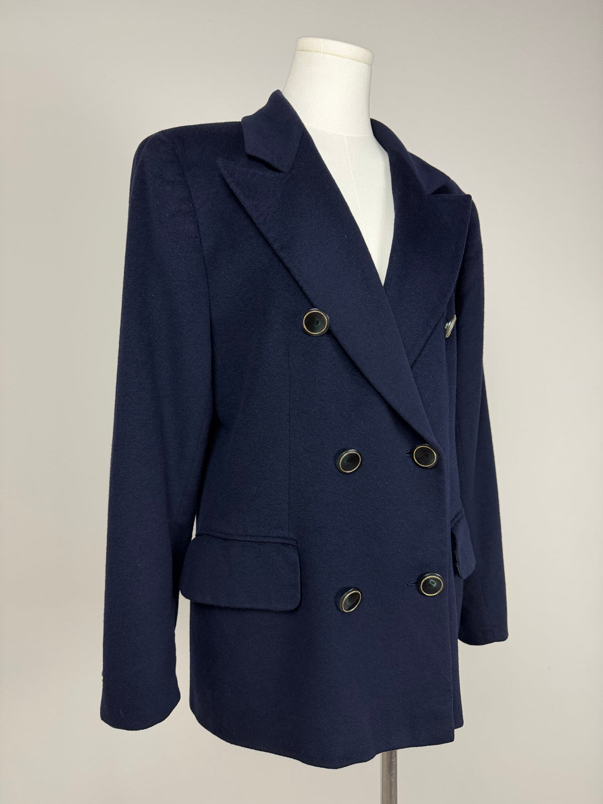 Blazer in 100% puro cashmere by Valentino tessuto Loro Piana