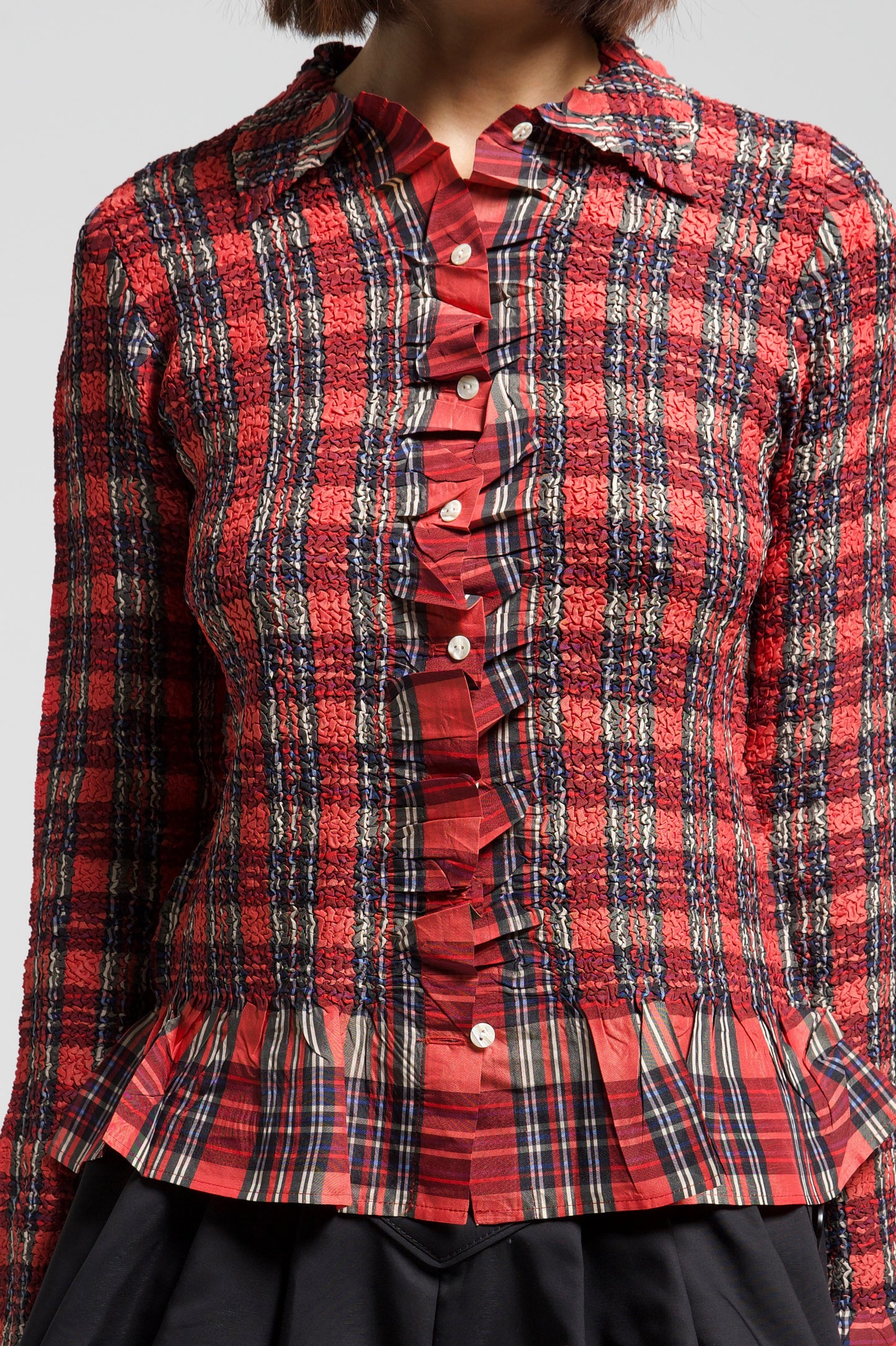 Yoshiki Hishinuma camicia tartan