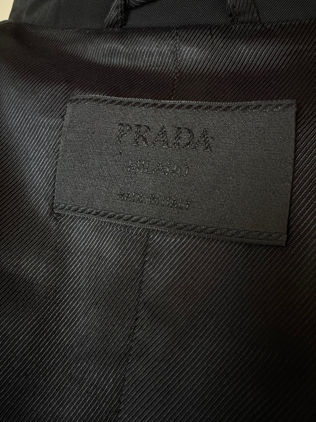 PRADA Tailleur nero