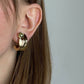 Gold plated vintage earrings