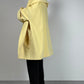 Cappotto in lana angora e cashmere con sciarpa integrata