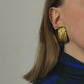 Gold plated vintage earrings