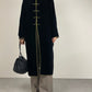 Soprabito vintage stile orientale in velluto