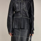 Tailleur in vera pelle