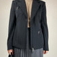 Blazer Montana in misto lana con zip