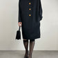 Abito vintage stile orientale, made in Italy, in pura lana vergine