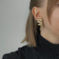 Vintage line earrings