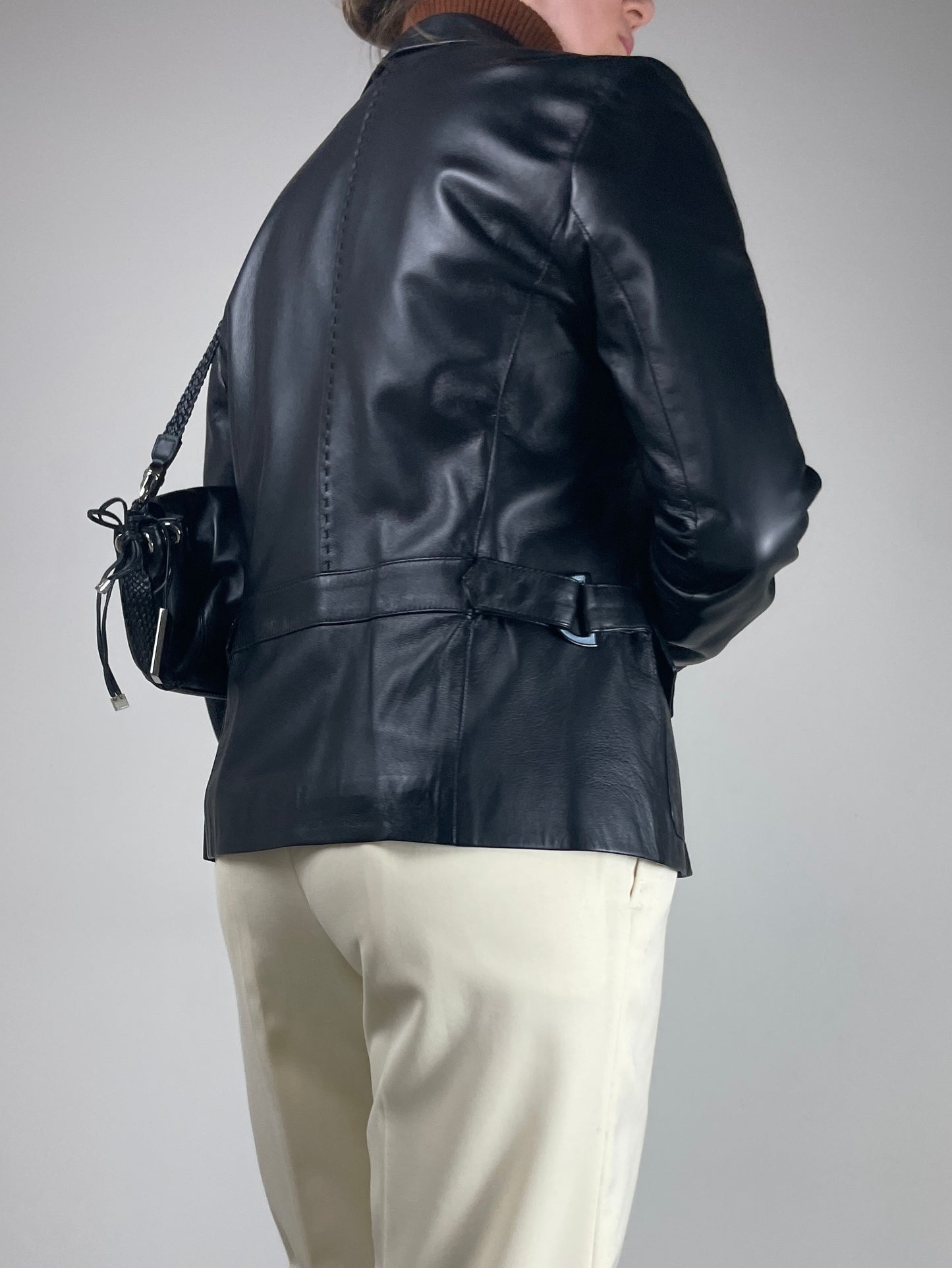 Blazer Made in Italy in vera pelle