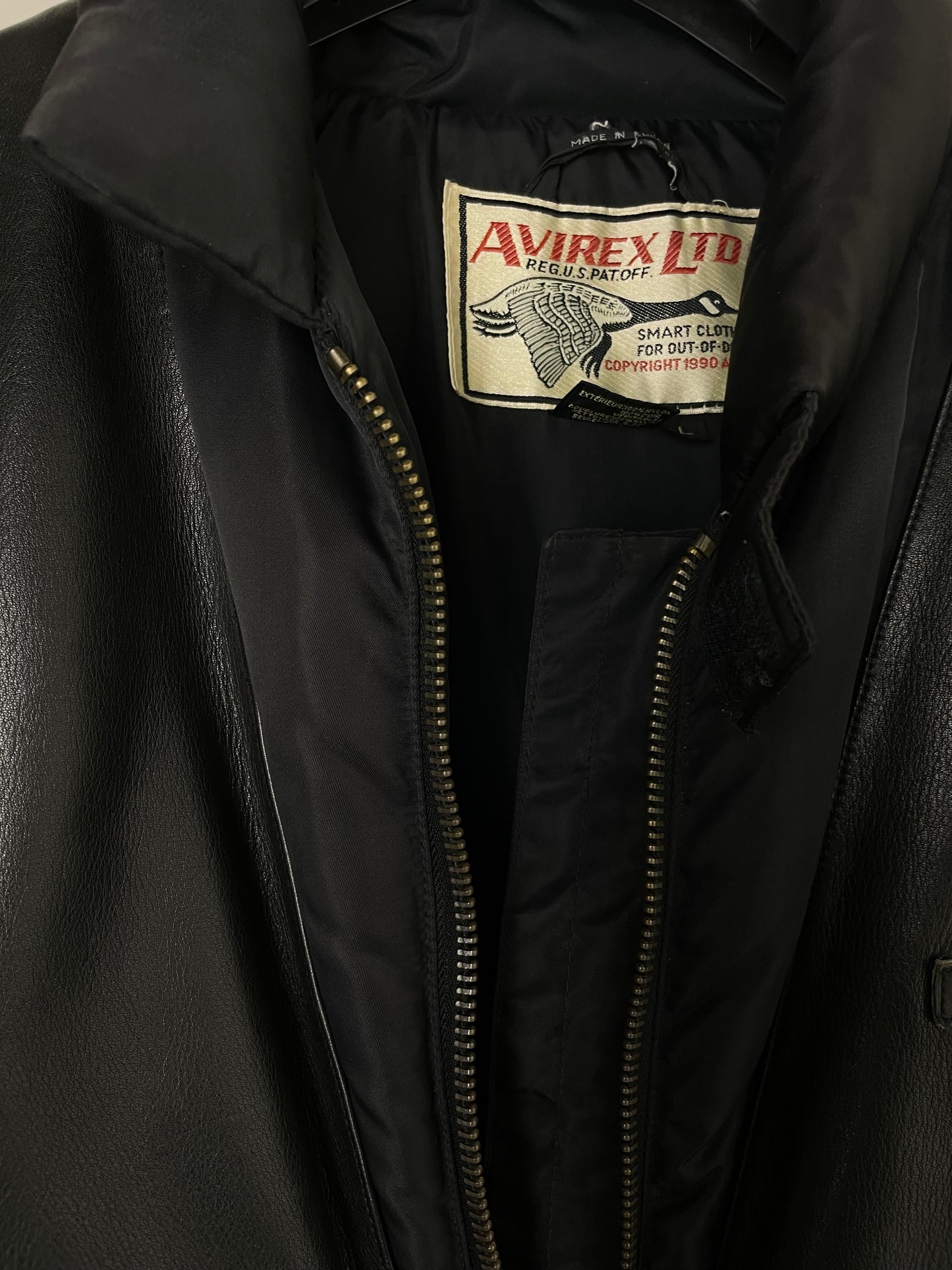 AVIREX vintage down jacket