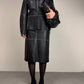 Tailleur in vera pelle
