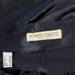Pantaloni Alberta Ferretti in seta blu