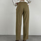 Completo vintage Made in Italy in misto lana gessato