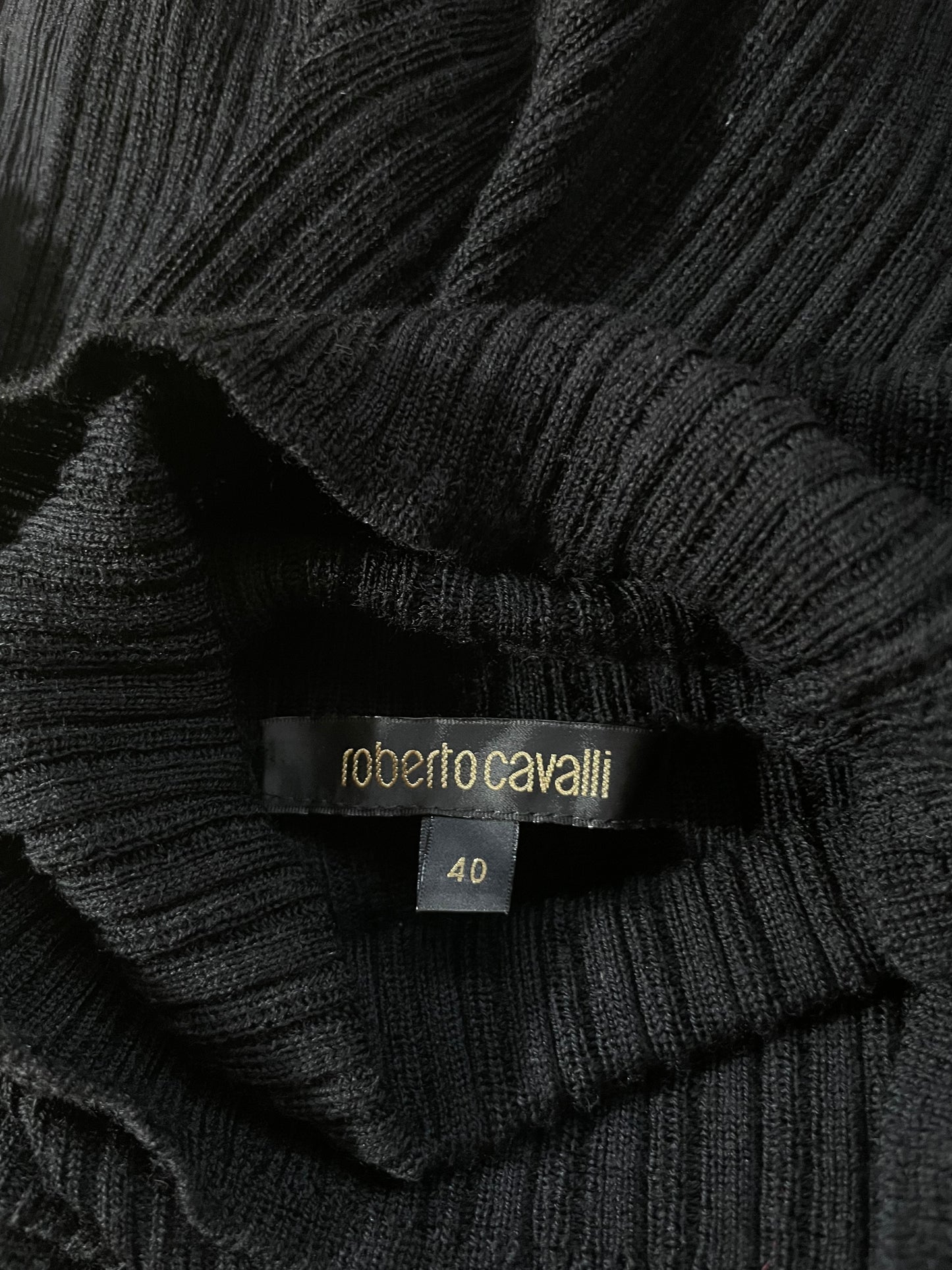 Maglioncino Roberto Cavalli in lana e seta
