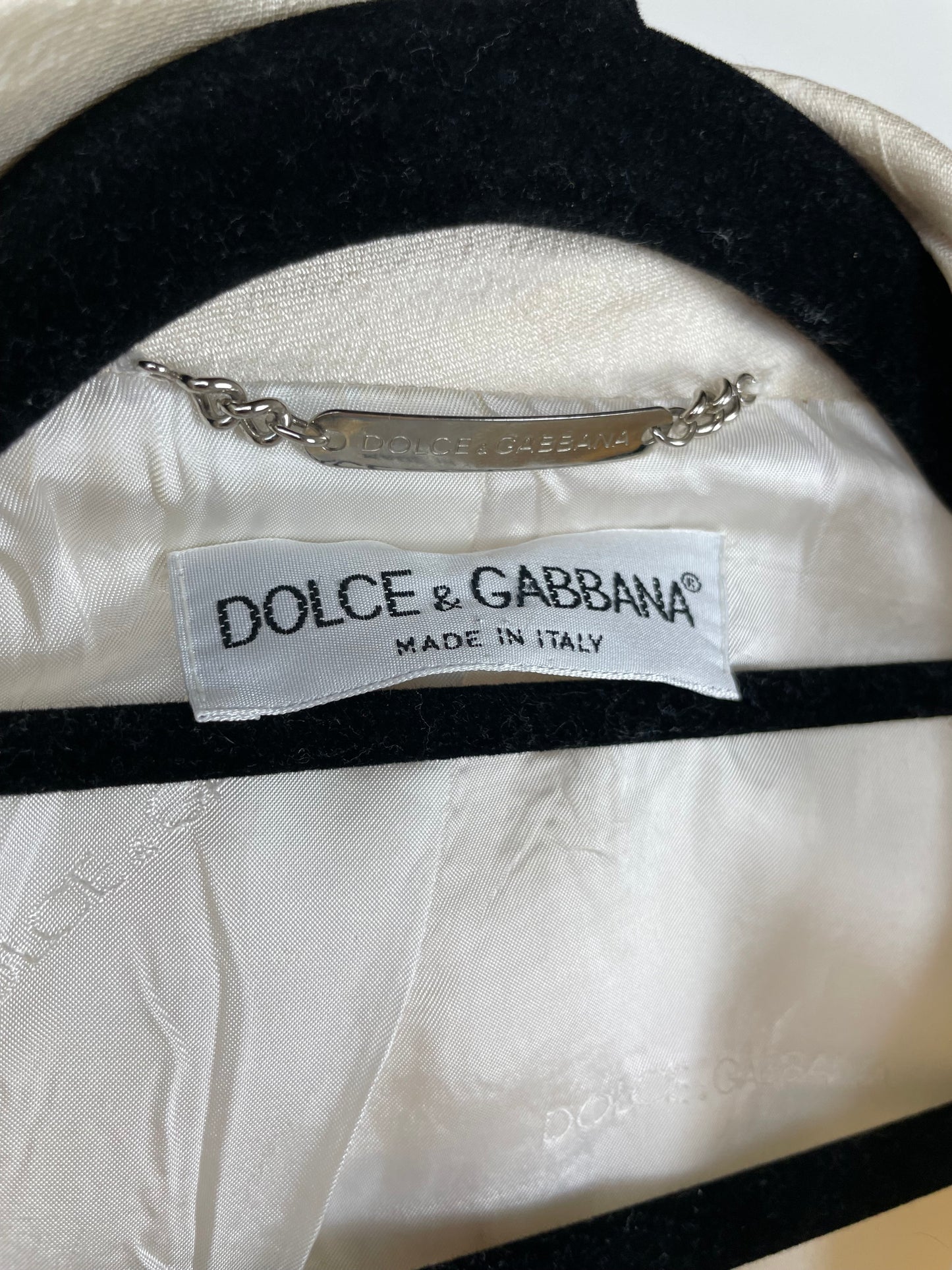 DOLCE & GABBANA blazer in seta