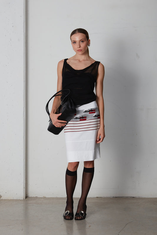 Bustino La Perla in tulle con pizzo