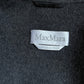 MAX MARA giacca in drap di lana e angora doppiato
