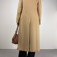 Cappotto in 100% cashmere a doppiopetto made in Italy