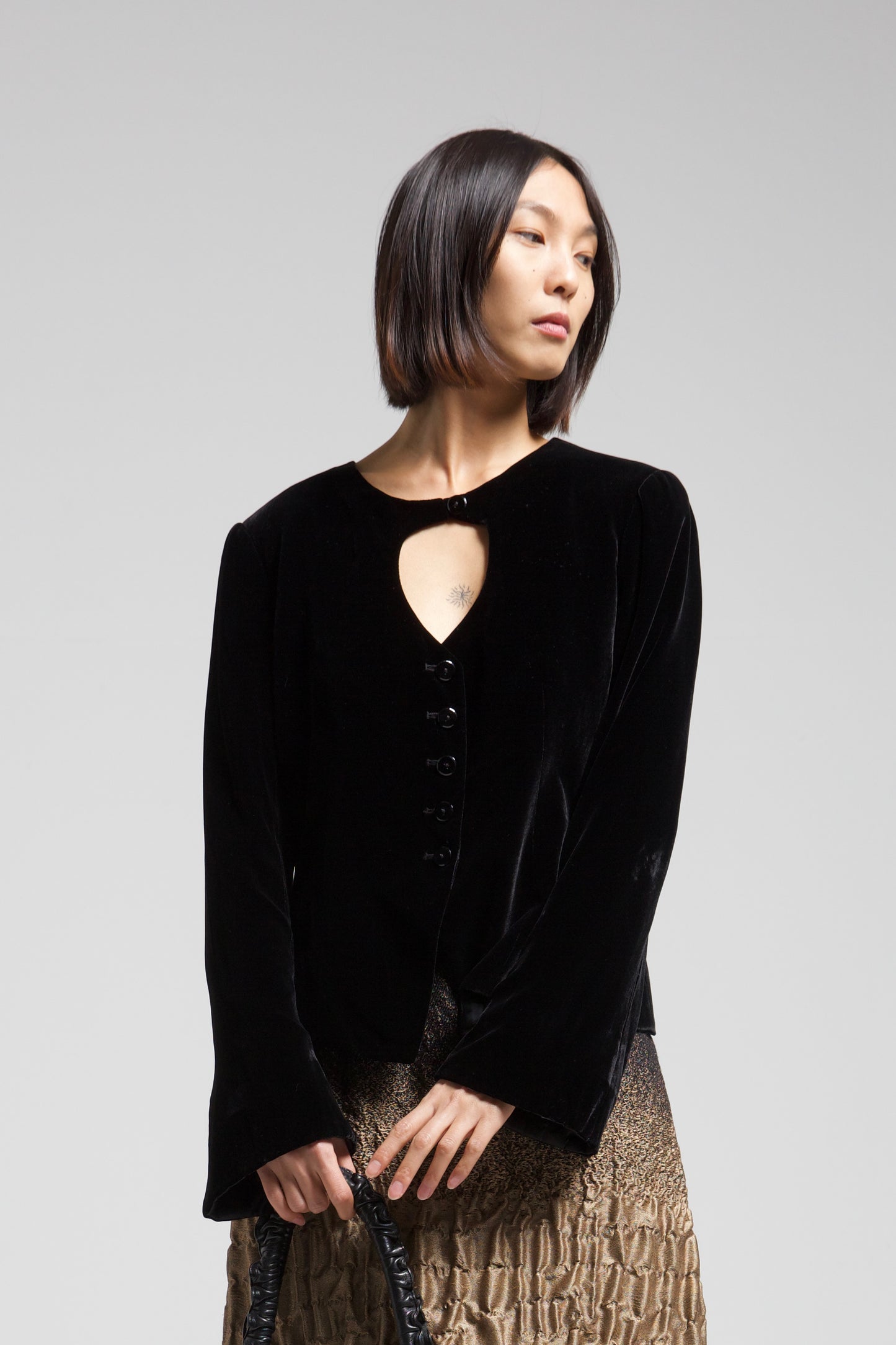Giacca ARMANI in velluto nero
