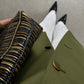 Blazer vintage in lana verde oliva