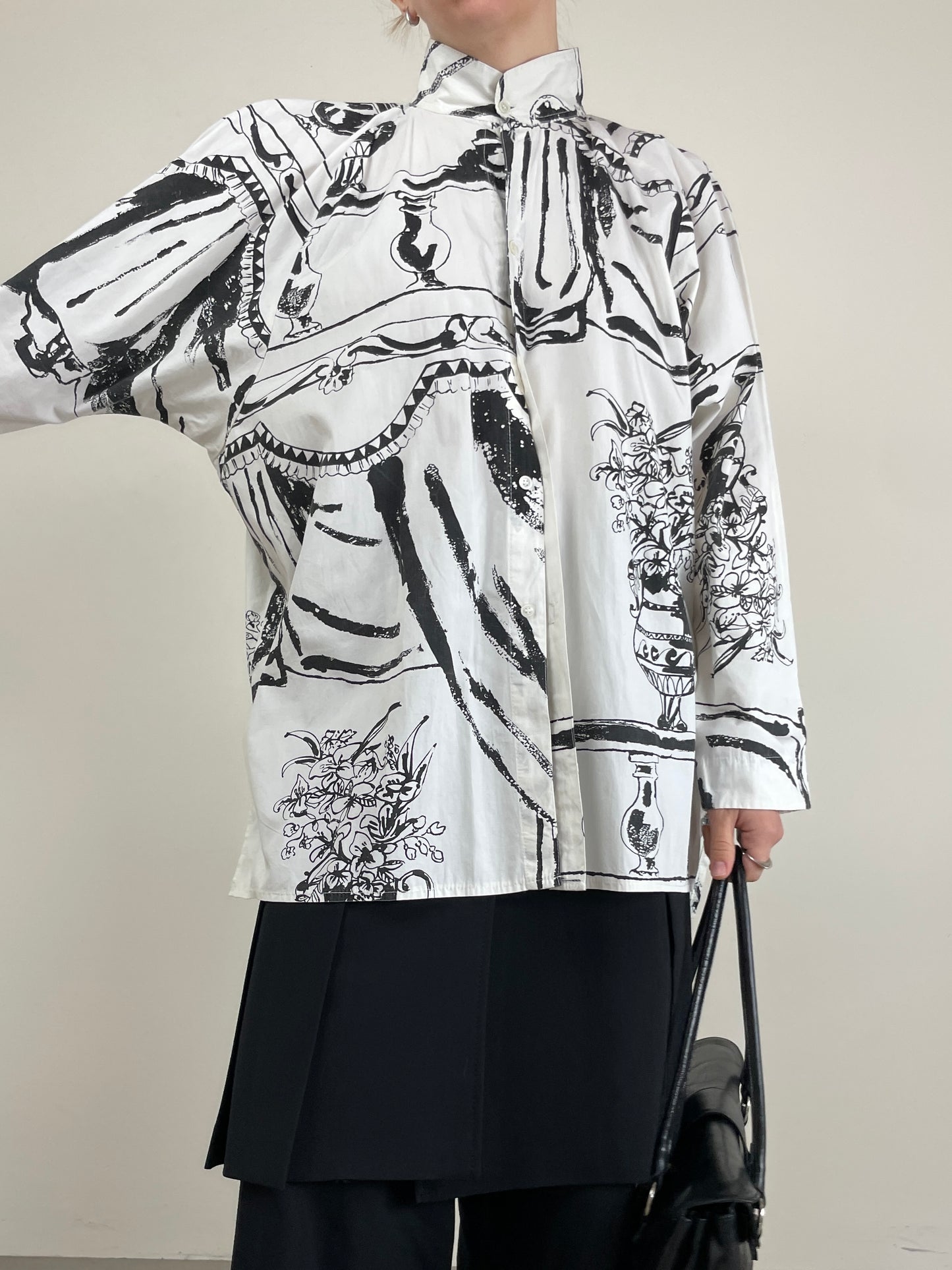 Camicia vintage a fantasia