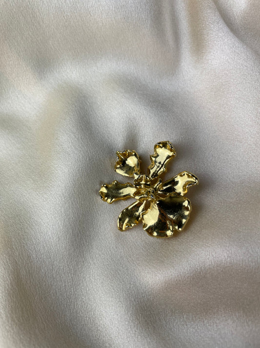 Flower brooch and pendant