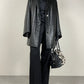 Giacca in morbida nappa nera made in Italy