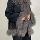 Piumino Made in Italy con pelliccia Mongolia