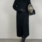 Cappotto lungo Made in Italy in lana