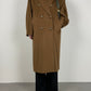 Max Mara 101801 tobacco coat