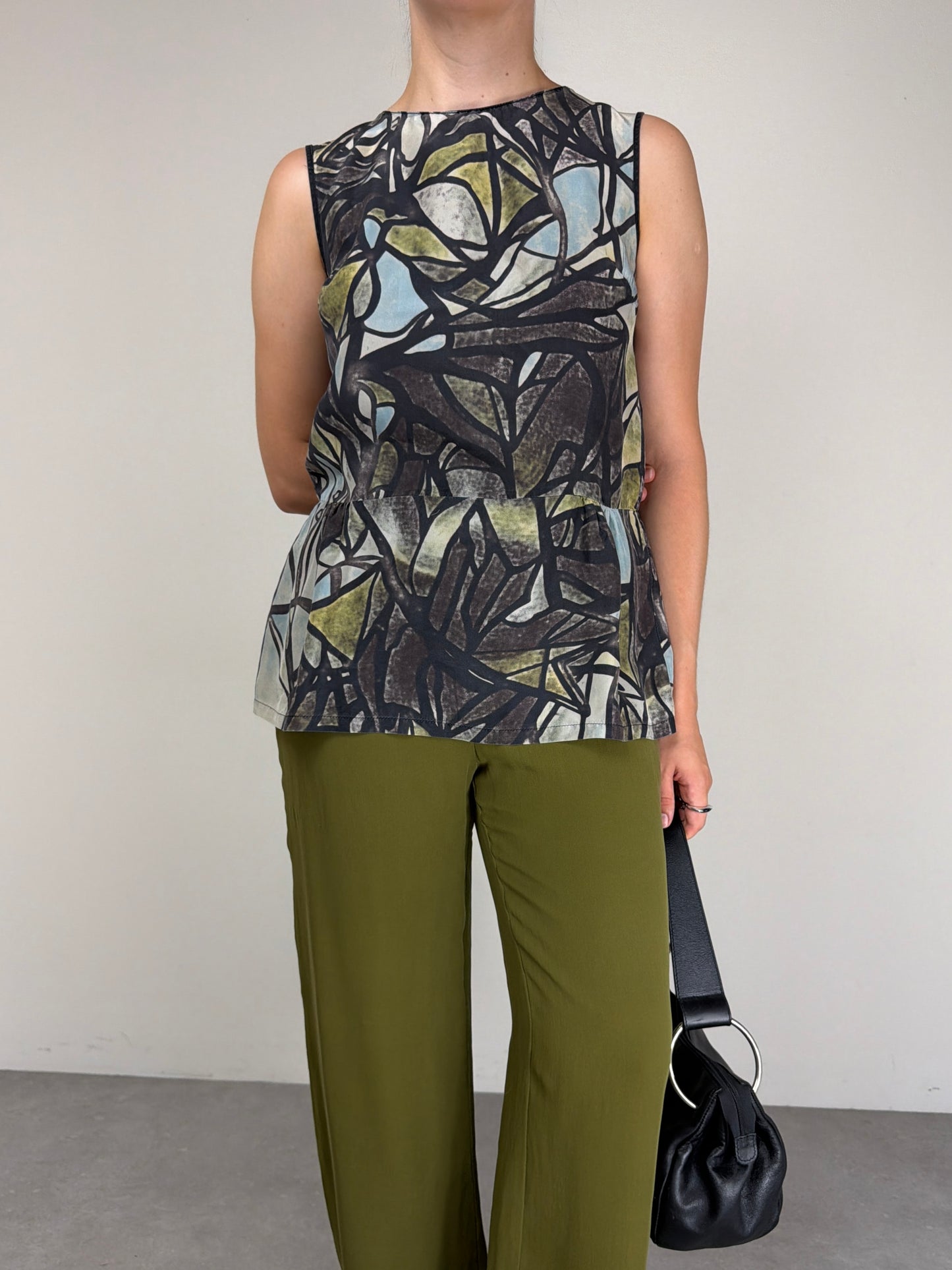 Top in seta MARNI
