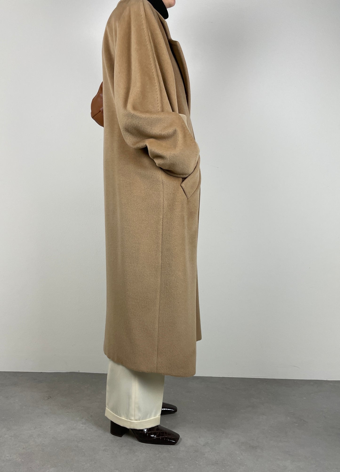 Max Mara 101801 camel coat