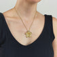 Collana vintage con pendente a fiore