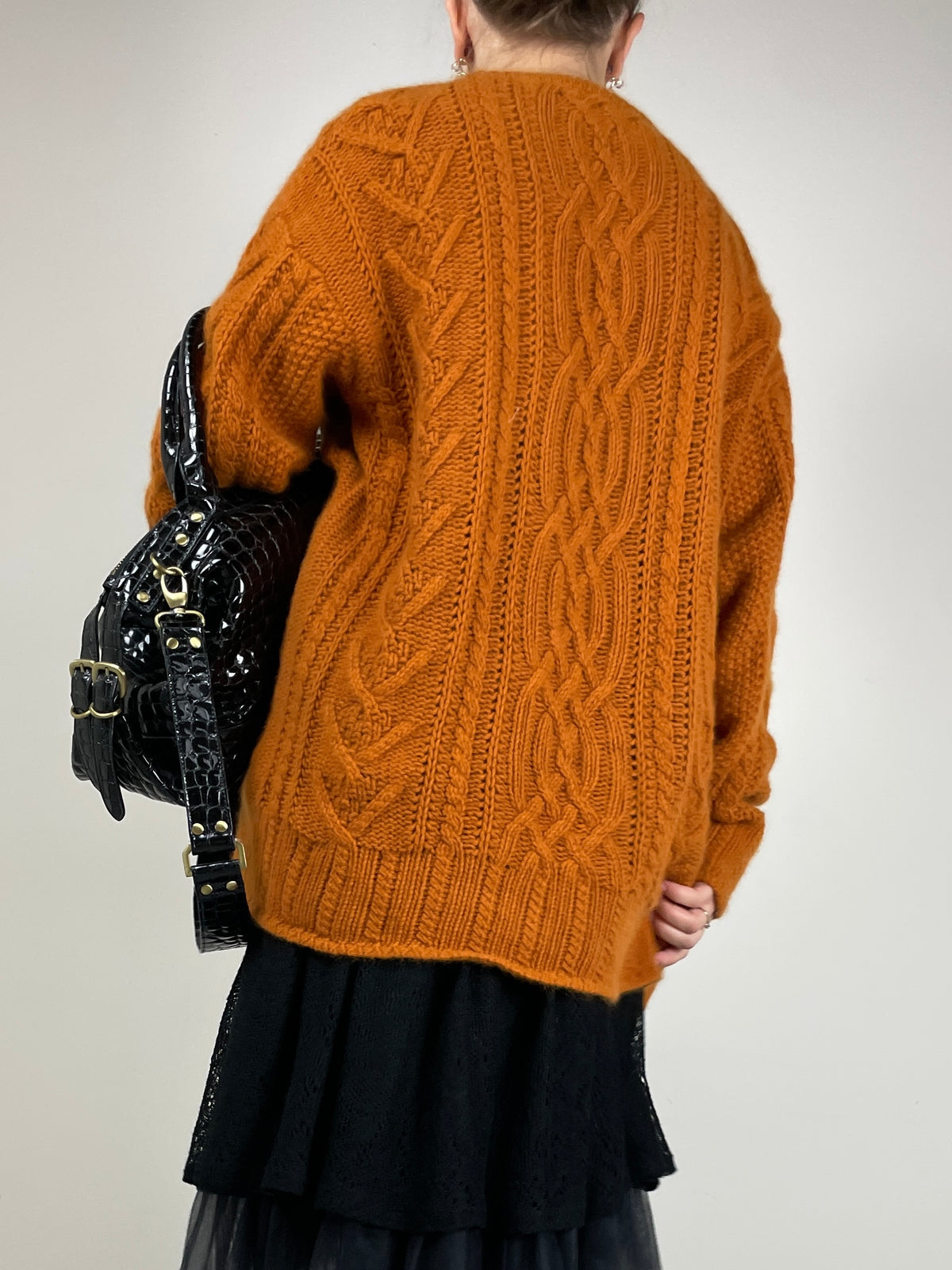 MAX MARA maglione in lana e angora