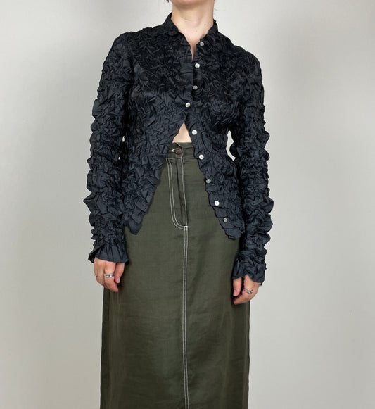 Crinkle handmade shirt