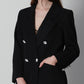 Yves Saint Laurent Blazer smoking con bottoni gioiello