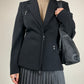 Blazer Montana in misto lana con zip