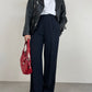 Chiodo vintage in vera pelle