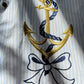 Camicia vintage in cotone con ricamo