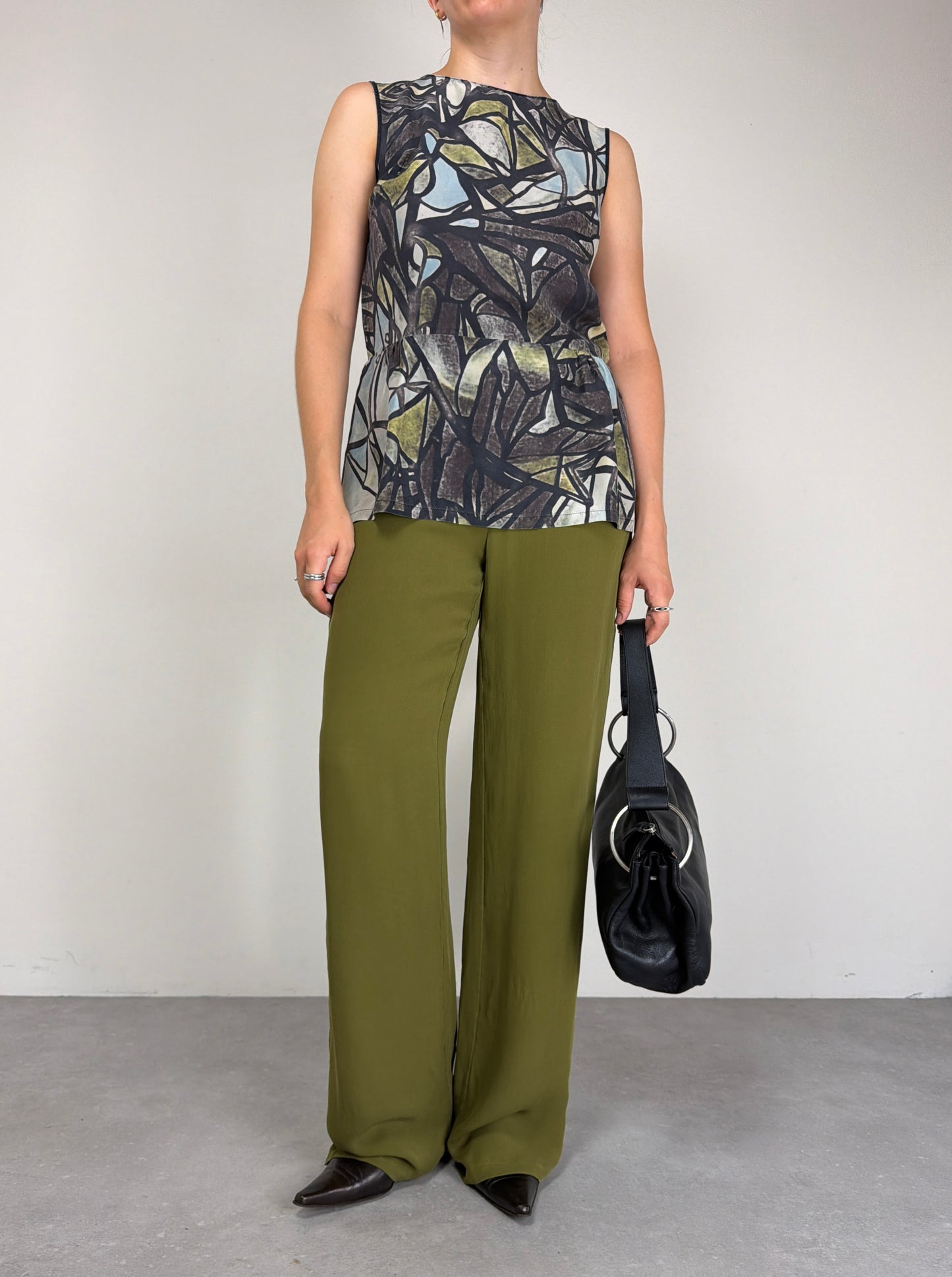 Top in seta MARNI