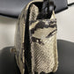 Vintage python leather bag