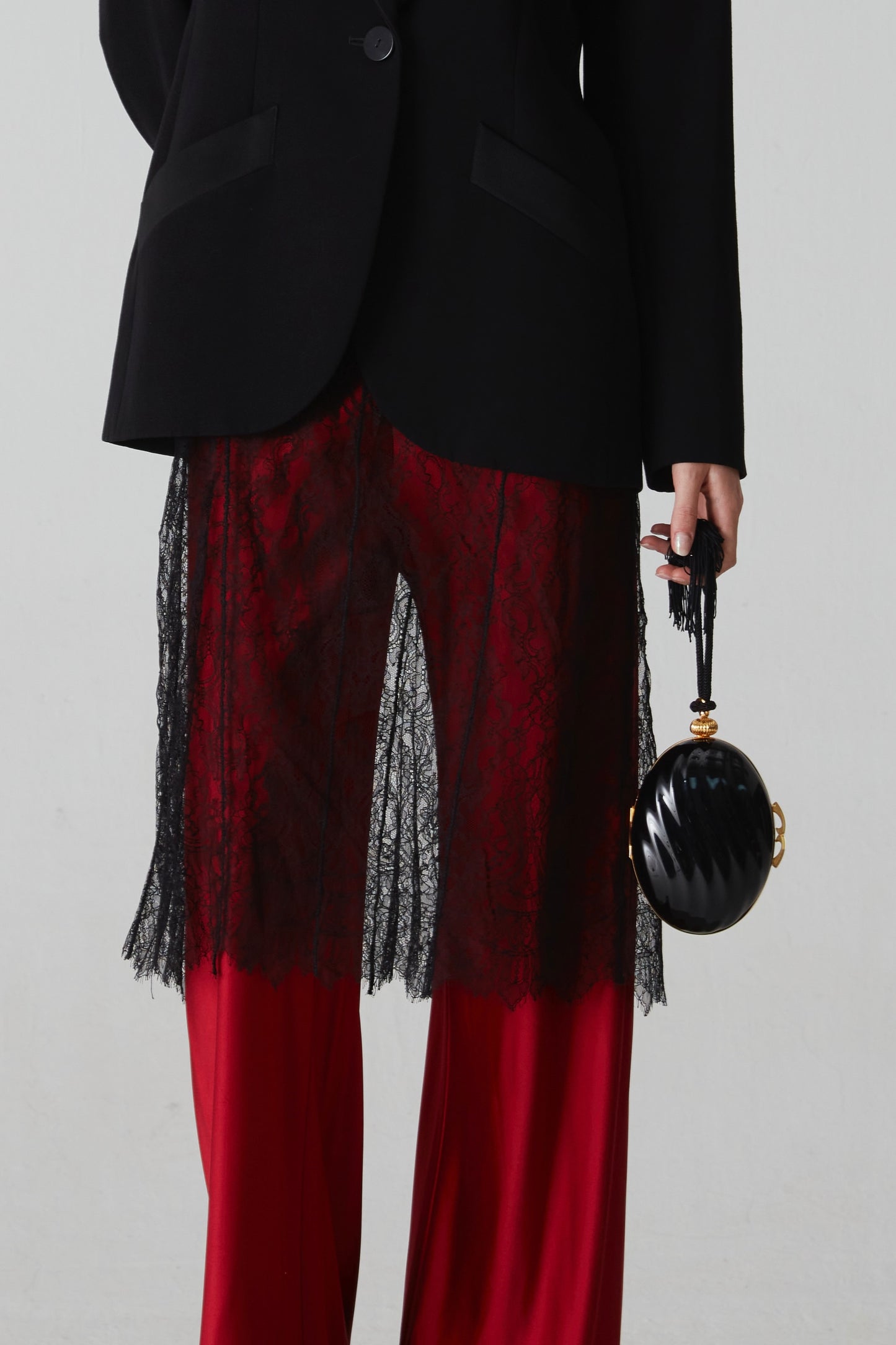 Clutch vintage ovale