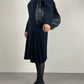 Hobo bag in vera pelle blu