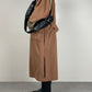 Cappotto vintage Cerruti in pura lana con maniche rimovibili