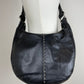 Hobo bag in vera pelle made in Italy