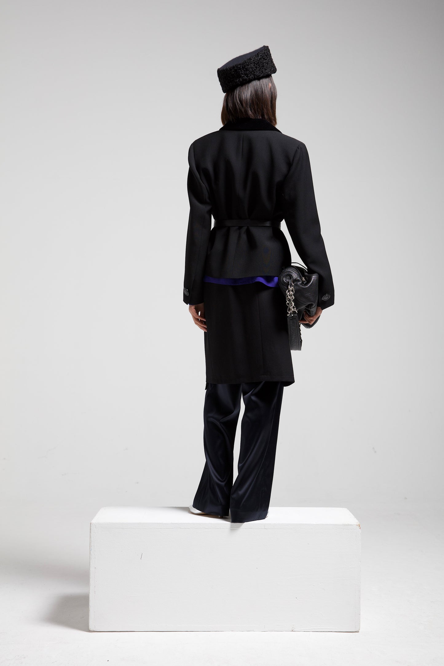 Yves Saint Laurent tailleur in lana