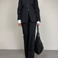 Philosophy di Alberta Ferretti completo in lana gessata