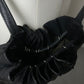 Borsa in vera pelle plissettata