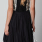 Valentino bustier in jacquard floreale