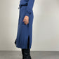 Abito in maglia di lana, cashmere e seta made in Italy, new old stock